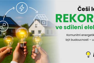 Češi lámou rekordy ve sdílení elektřiny. Komunitní energetika přestává být budoucností – už je realitou