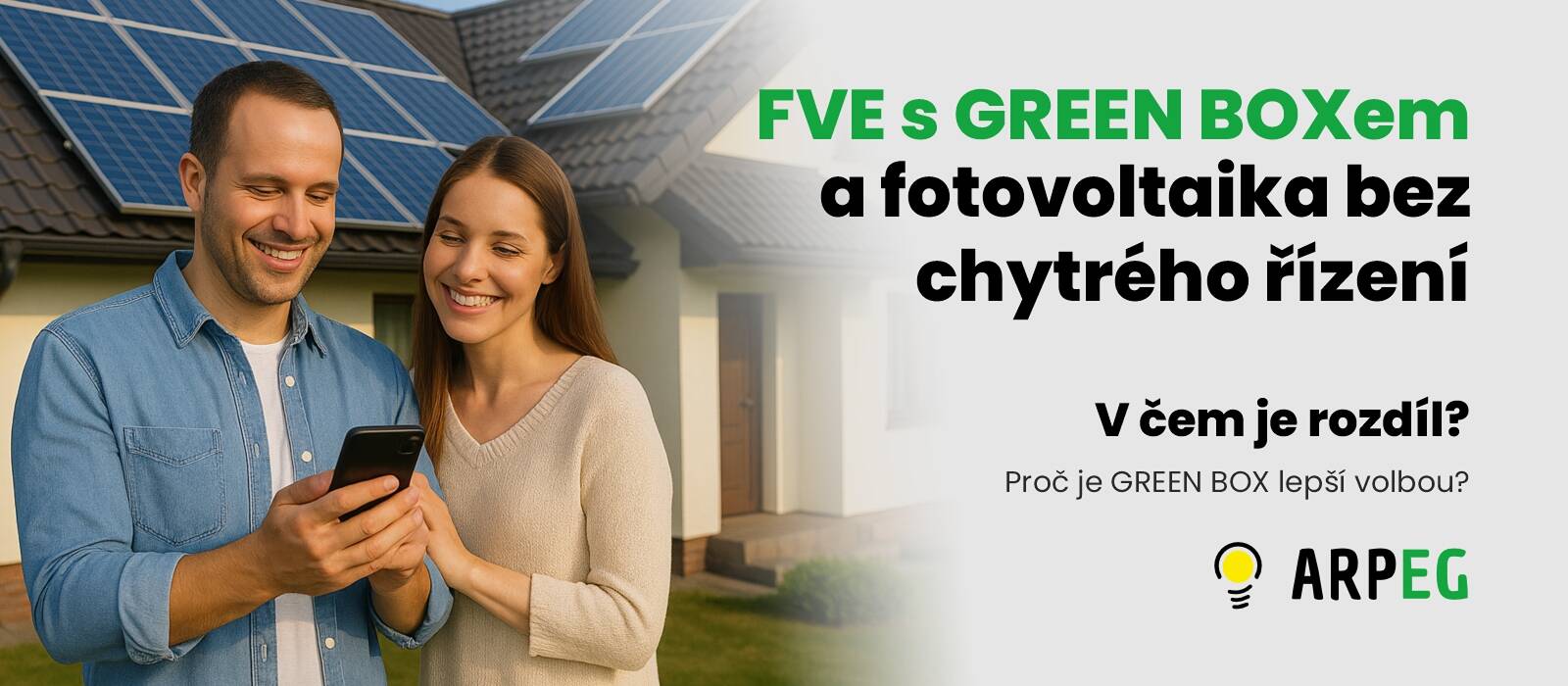 Chytrá FVE s GREEN BOXEM vs. klasická fotovoltaika: V čem je rozdíl?
