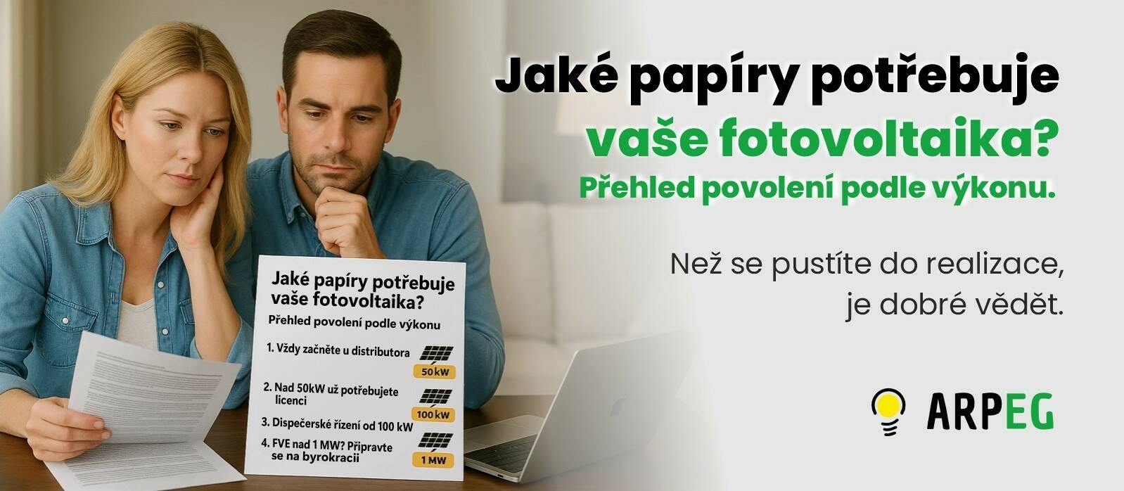 Jaké papíry potřebuje vaše fotovoltaika?