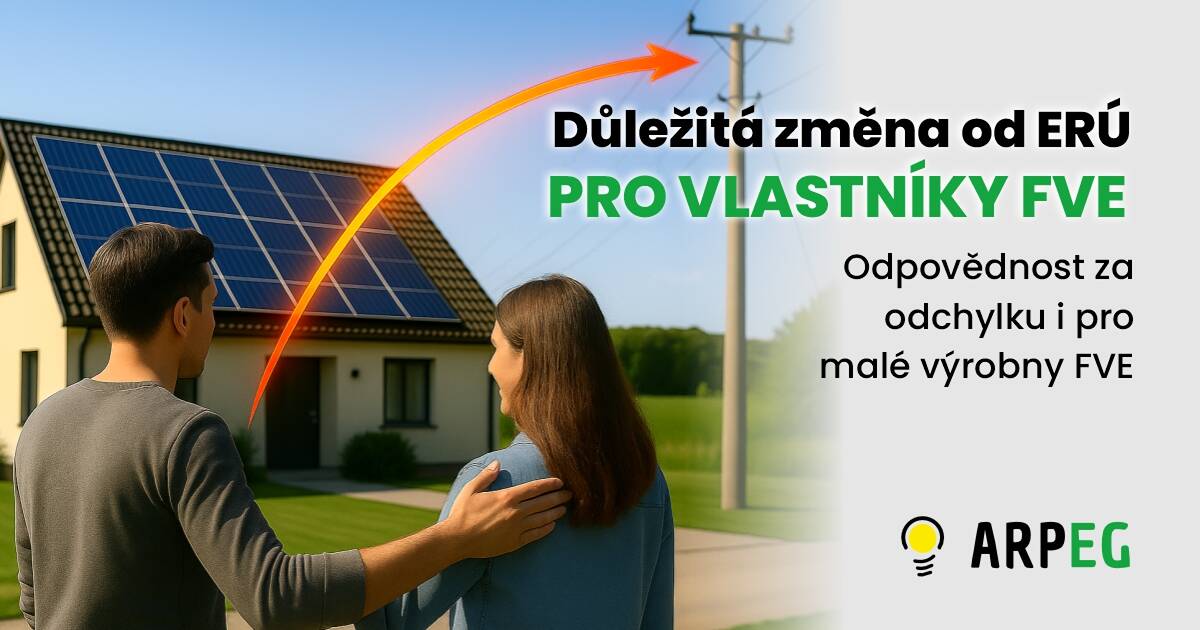 Co znamená odpovědnost za odchylku a proč ji musí mít i malí výrobci elektřiny?