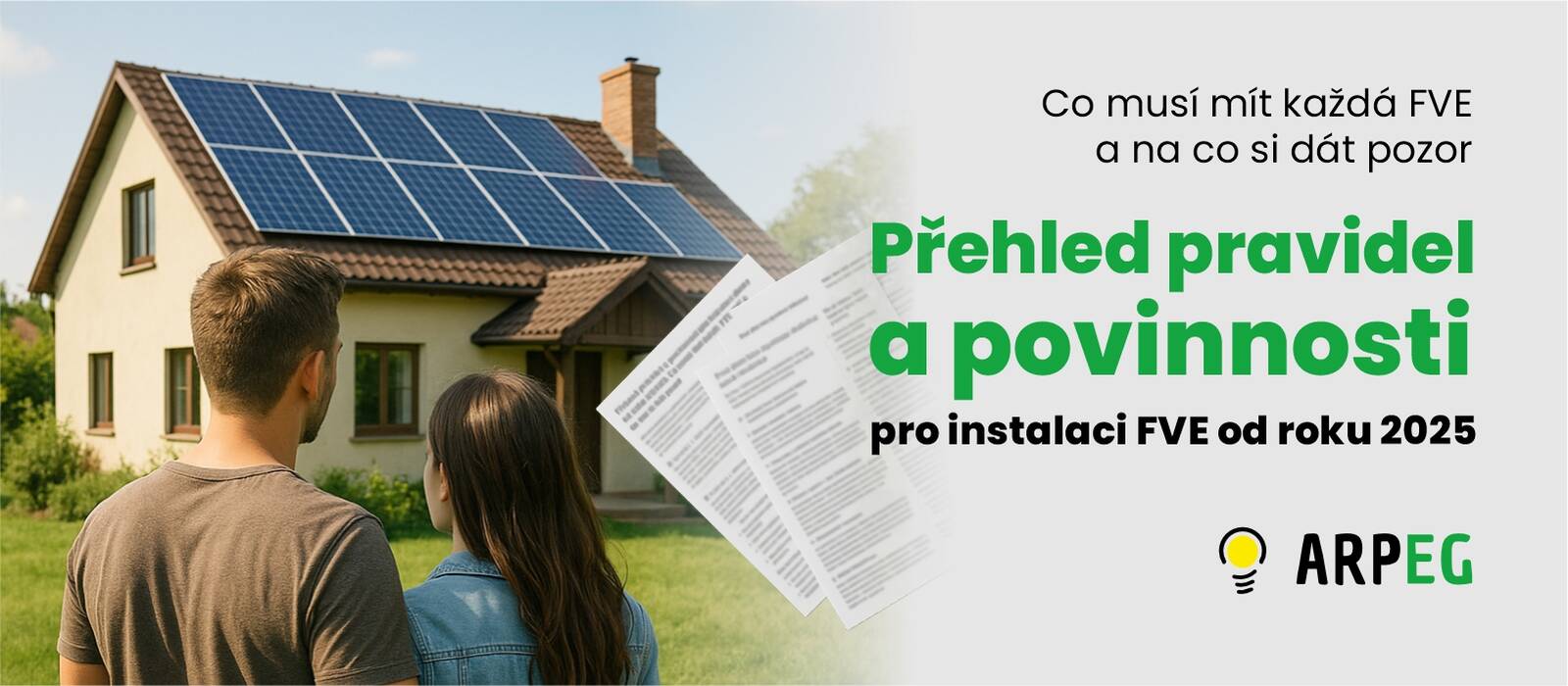 Přehled pravidel a povinnosti pro instalaci fotovoltaiky od roku 2025: Co musí mít každá FVE a na co si dát pozor