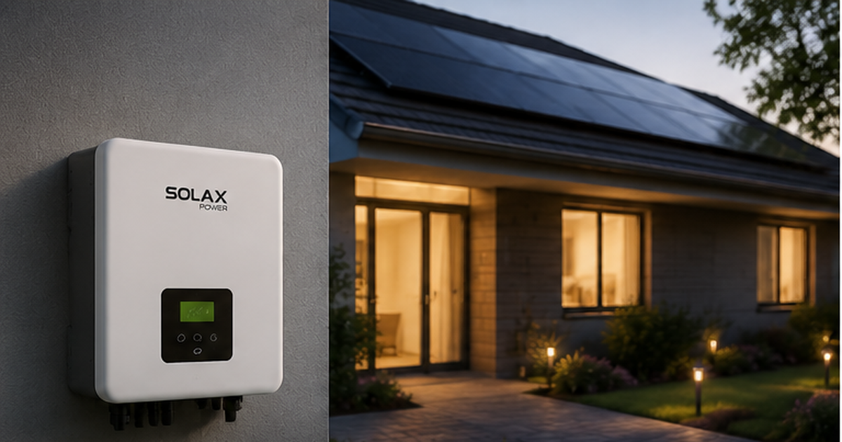 SolaX X3-Hybrid G4: chytrý hybrid pro dům s baterií a zálohou