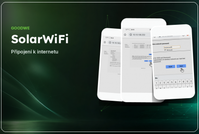 GoodWe: připojení k internetu přes SolarWiFi