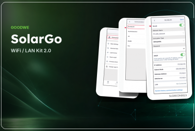 GoodWe: WiFi/LAN Kit 2.0 přes SolarGo