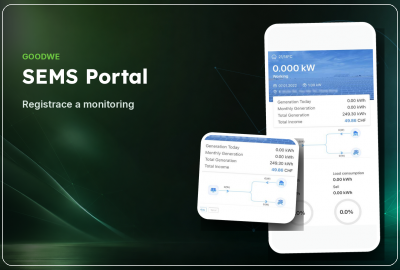 GoodWe SEMS Portal: registrace a monitoring