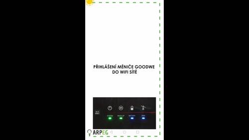 Přihlášení měniče Goodwe do WIFI sítě