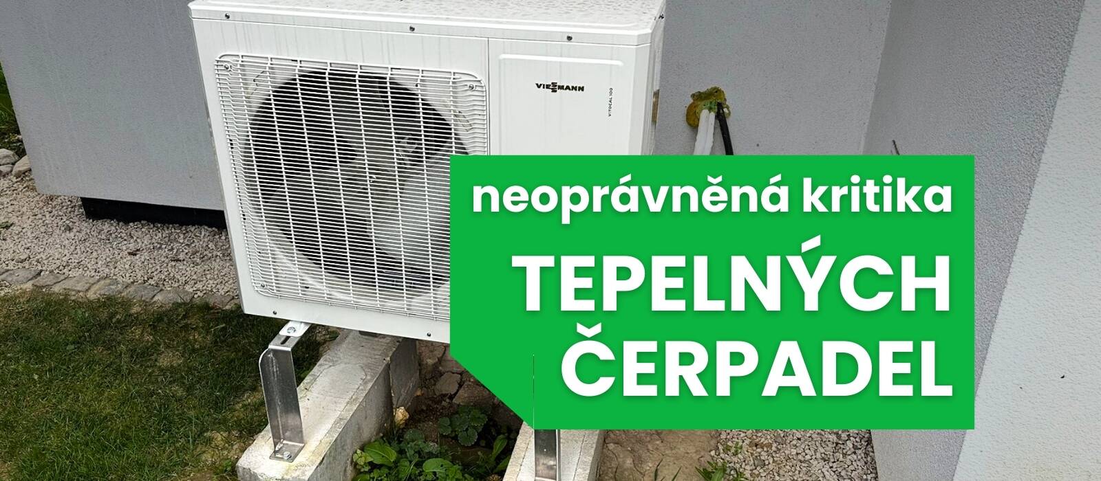 Neefektivní tepelné čerpadlo? Problém hledejte v montáži, ne technologii