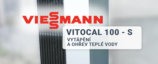 Tepelné čerpadlo Viessmann Vitocal 100-S / 8kW: vytápění a ohřev teplé vody