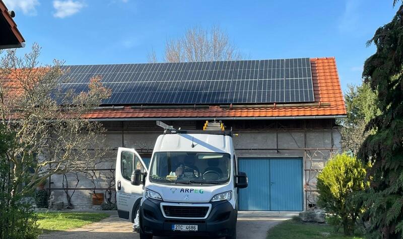Reference: Solární elektrárna na míru s vyřízením dotace NZÚ - Vysoká nad Labem