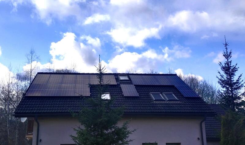 Reference: Fotovoltaická elektrárna s uložením vyrobené energie do baterií - Žermanice 