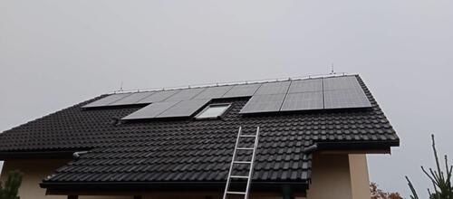 Reference Fotovoltaika s výkonem 9,9 kWp a vyřízením dotace Nová zelená úsporám - Mokrovraty-Pouště