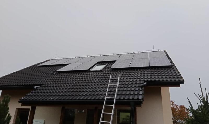 Reference: Fotovoltaika s výkonem 9,9 kWp a vyřízením dotace Nová zelená úsporám - Mokrovraty-Pouště