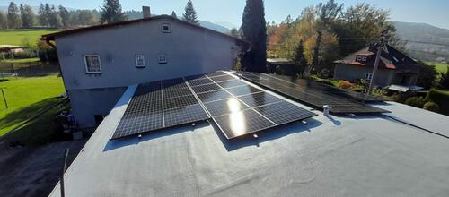 Reference Fotovoltaická elektrárna na míru s dotaci NZÚ - Pražmo 