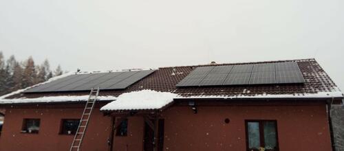 Reference Fotovoltaika s výkonem 9,9 kWp a baterií Pylontech - Bohdaneč-Kotoučov