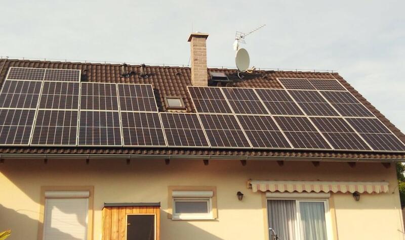 Reference: Fotovoltaika o výkonu 9,45 kWp a vyřízením dotace NZÚ instalovaná v Hluboši 