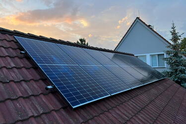 Reference: Fotovoltaická elektrárna s výkonem 8,1 kWp realizovaná v Borku 