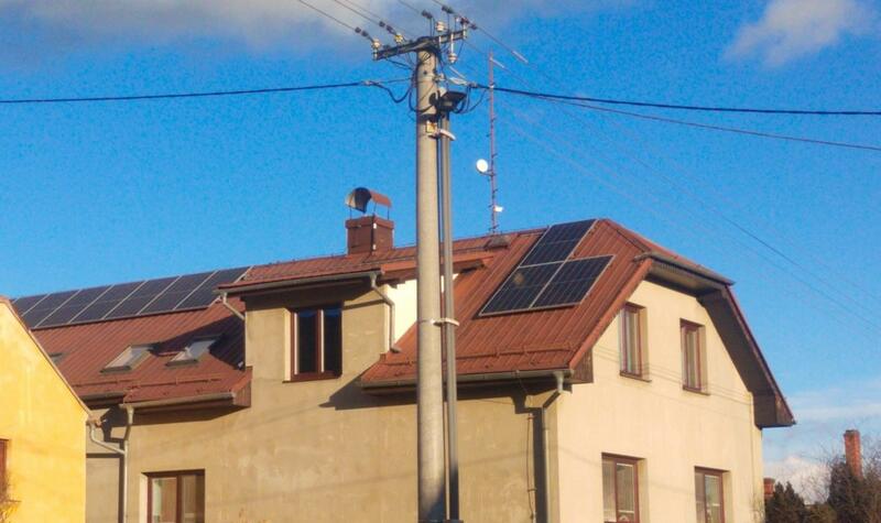 Reference: Realizace fotovoltaické elektrárny na klíč - Brumovice