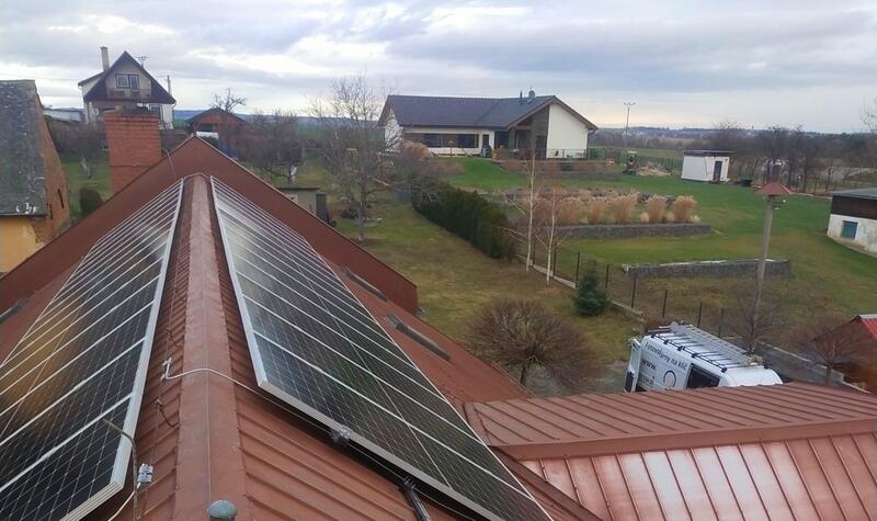 Reference: Realizace fotovoltaické elektrárny na klíč - Brumovice