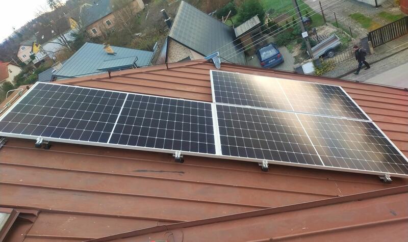 Reference: Realizace fotovoltaické elektrárny na klíč - Brumovice