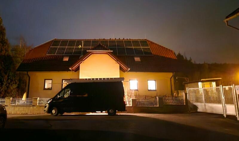 Reference: Realizace fotovoltaiky s bateriovým úložištěm - Dlouhá Ves-Annín