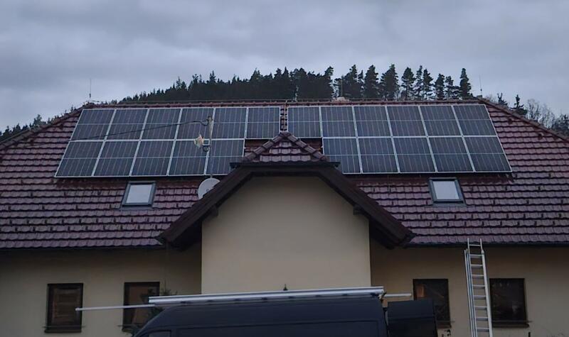Reference: Realizace fotovoltaiky s bateriovým úložištěm - Dlouhá Ves-Annín