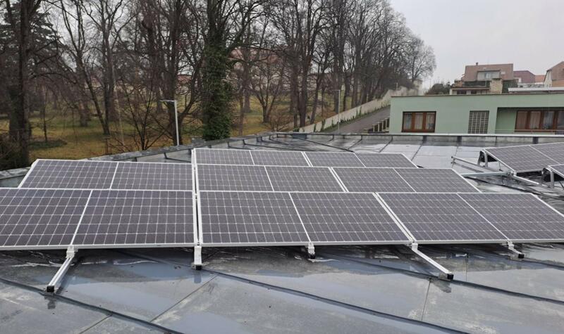 Reference: Instalace fotovoltaiky s možností uložení vyrobené energie do bateriového úložiště - Dukovany 