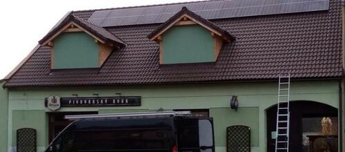 Reference Instalace fotovoltaické elektrárny s výkonem 19,8 kWp - Veselí nad Lužnicí 