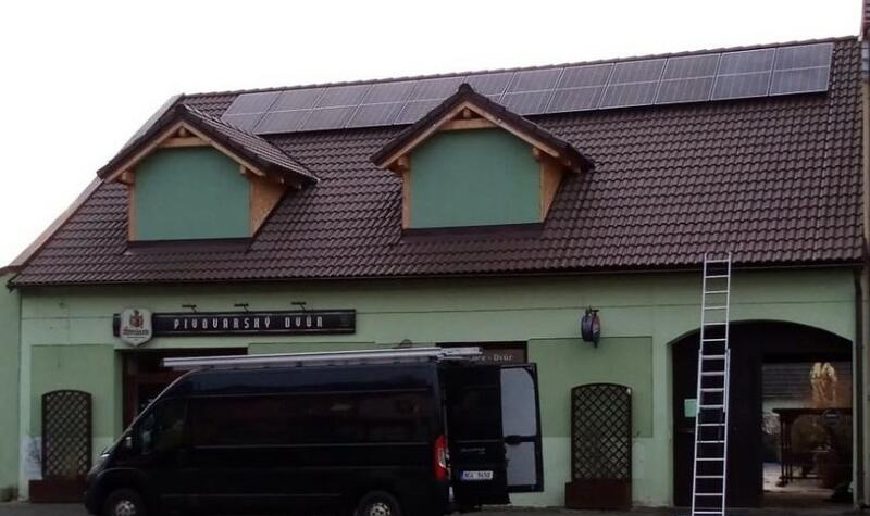 Reference: Instalace fotovoltaické elektrárny s výkonem 19,8 kWp - Veselí nad Lužnicí