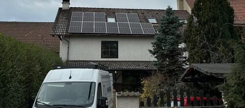 Reference Instalace fotovoltaické elektrárny a bateriového úložiště - Křešice-Třeboutice
