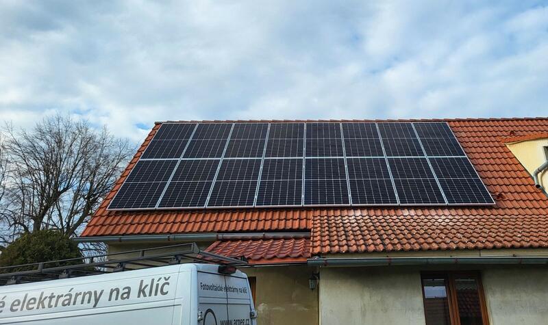 Reference: Instalace fotovoltaiky o výkonu 7,2 kWp - Staré Ždánice 