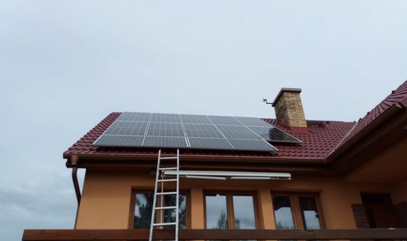 Reference: FVE s výkonem 9,9 kWp instalovaná v Bernarticích 