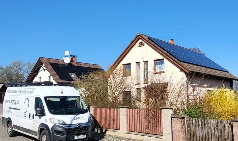 Reference: Fotovoltaická elektrárna s bateriovým úložištěm instalovaná v Příšovicích 