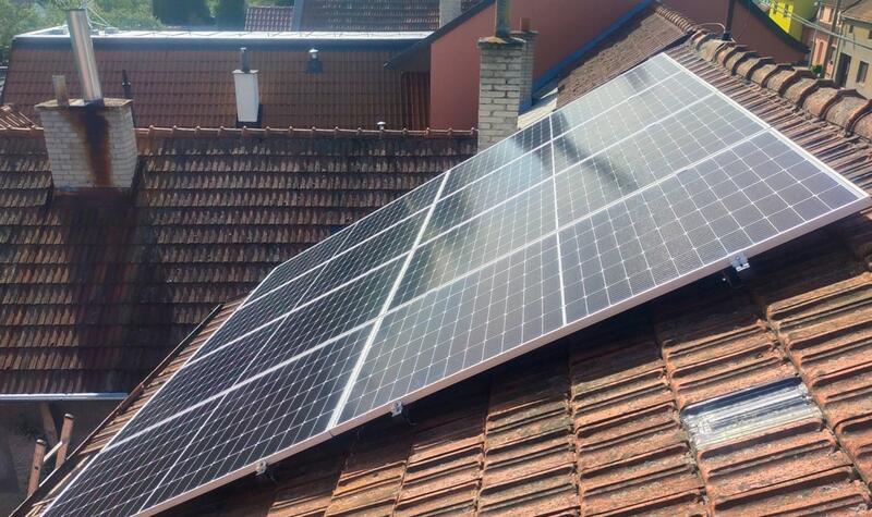Reference: Solární elektrárna na klíč s bateriovým úložištěm o kapacitě 11,6 kWh - Vyškov