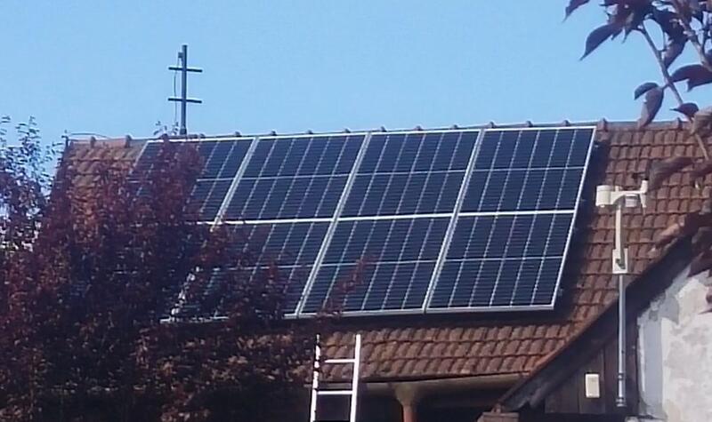 Reference: Solární elektrárna na klíč s bateriovým úložištěm o kapacitě 11,6 kWh - Vyškov
