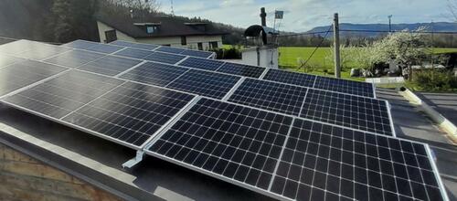 Reference FVE na míru s nabíjecí stanici pro elektromobil - Ostravice 