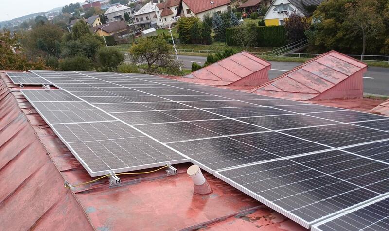 Reference: Fotovoltaická elektrárna na míru s bateriemi - Zlín