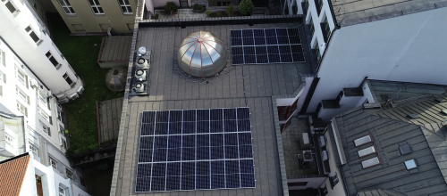 Reference Solární elektrárna instalovaná v Ostravě 