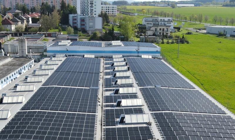 Reference: Fotovoltaická elektrárna pro firmu ASSA ABLOY instalovaná v Rychnově nad Kněžnou