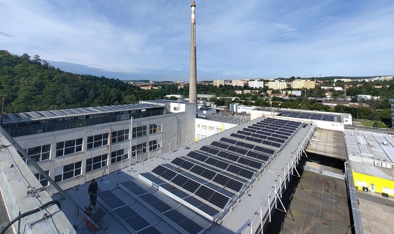 Reference: Instalace fotovoltaiky pro firmu Pharma Park v Brně