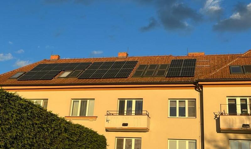 Reference: Fotovoltaická elektrárna na bytovém domě v Táboře