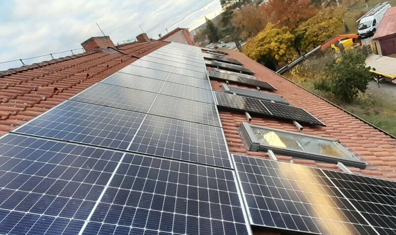 Reference: Fotovoltaická elektrárna na bytovém domě v Táboře