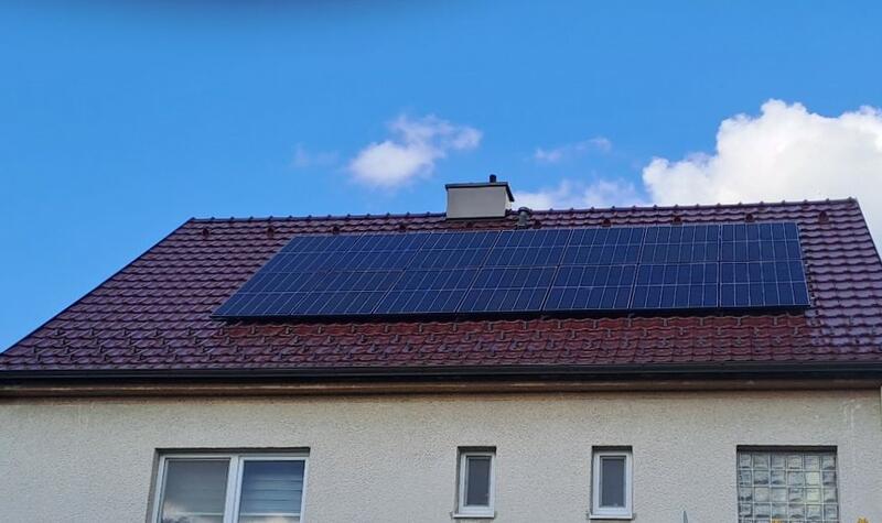 Reference: Solární elektrárna na míru s vyřízením dotace Nová zelená úsporám - Suchov 