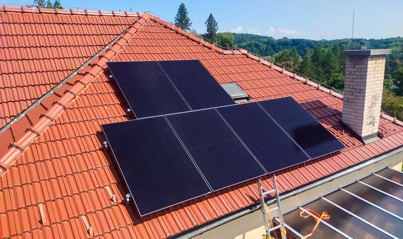Reference: Fotovoltaická elektrárna s vyřízením dotace Nová zelená úsporám - Teplice nad Bečvou
