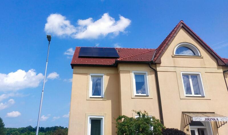 Reference: Fotovoltaická elektrárna s vyřízením dotace Nová zelená úsporám - Teplice nad Bečvou