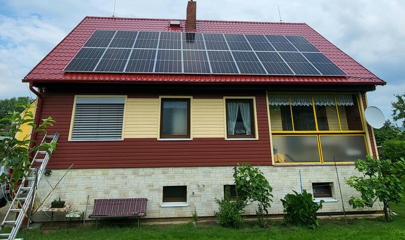 Reference: Fotovoltaika o výkonu 9 kWp s bateriovým úložištěm - Bechlín