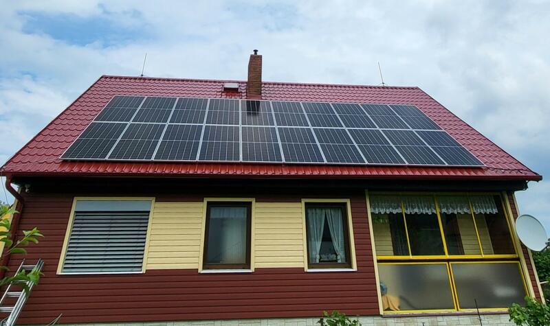 Reference: Fotovoltaika o výkonu 9 kWp s bateriovým úložištěm - Bechlín