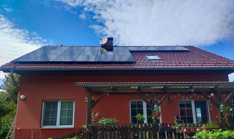 Reference: Solární elektrárna s akumulací do baterie - Hranice 