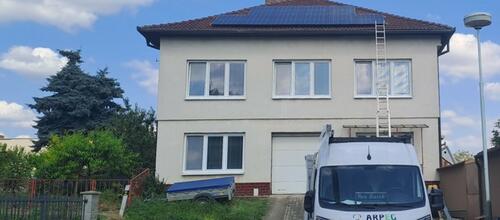 Reference Fotovoltaická elektrárna s bateriovým úložištěm - Kyjov-Nětčice 