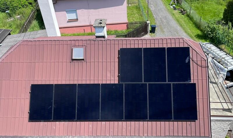 Reference: Fotovoltaika na míru s vyřízením dotace Nová zelená úsporám - Dětřichov nad Bystřicí