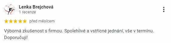 Reakce klienta na Google #1 Reference: Solární elektrárna s dobíjecí stanici pro elektromobil - Řepice 
